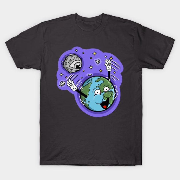 Moon watcher T-Shirt by Local non union